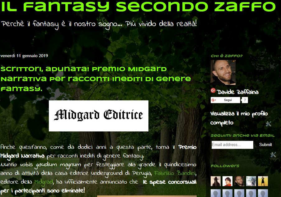 ZafDavide's tweet photo. https://t.co/JA2DLYzaF3
Nuntio vobis gaudium magnum: torna il Premio Midgard Narrativa per racconti inediti di genere fantasy. https://t.co/dalIVvJxLl