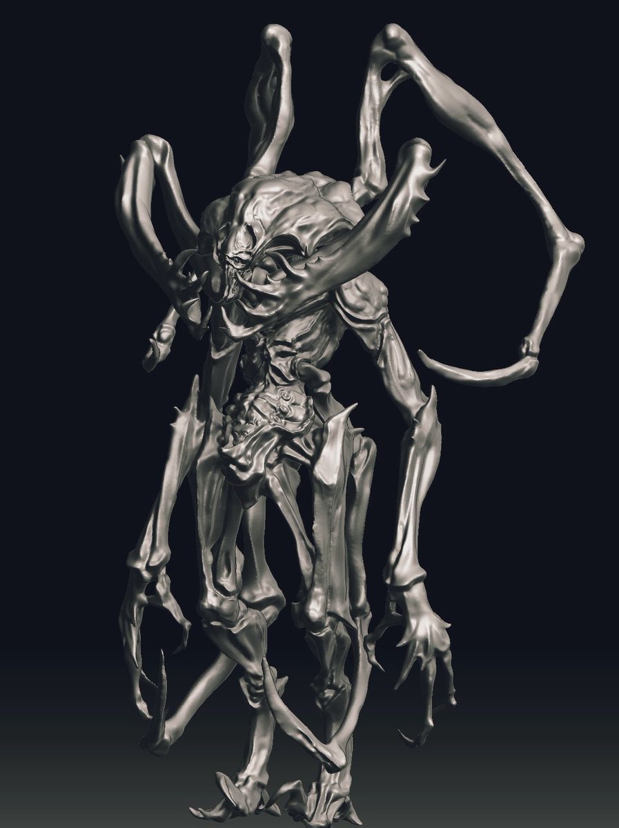 Miyaguni 在 Twitter 上 かっこいいのができる予感 Zbrush クリーチャー Creature T Co Rrbm2x1hzj Twitter