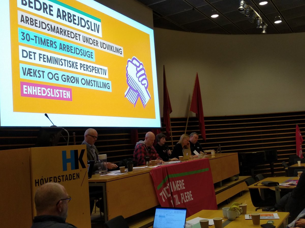 FwKronborg's tweet photo. Lederen af det norske @fagforbundet @SaraBell er netop nu ved at fremlægge det norske krav om #30timer. Dertil har venstrefløjen på Københavns Rådhus tidligere i dag givet håndslag på at lave et kommunalt udspil. Alt i alt en glimrende lørdag.
#arbejde #fagligt https://t.co/kk48PxeV37