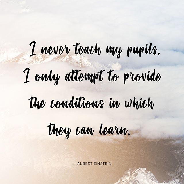 InstituteTesla's tweet photo. "I never teach my pupils, I only attempt to provide the conditions in which they can learn" - Albert Einstein.
#InstituteTesla #TESLA #Learning #eLearning #LearnEnglish #QuoteOfTheDay #Quote #LearningQuote. https://t.co/BUO1TCHXIJ https://t.co/pmpLwedHaV