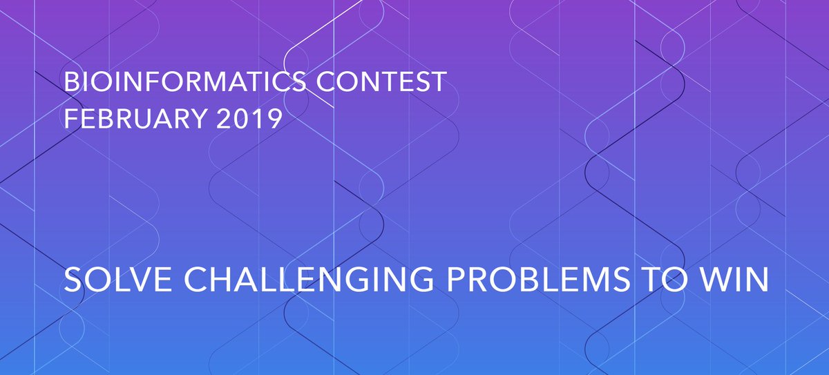 bioinforussia's tweet image. Bioinformatics Contest 2019 is coming! Registration is already open at stepik.org/43615. Qualification starts on Feb 2. Compete online with thousands of people in bioinformatics problem solving! Learn more: bioinf.me/en/contest
