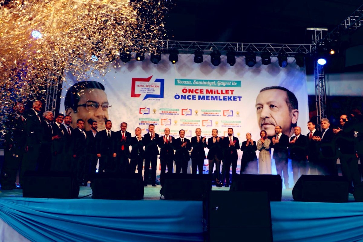 Kadim şehirimiz Diyarbakır’ı huzur refah ve yaşanılabilir kent vizyonu ile yönetmeye talip adaylarımızın tanıtım toplantısını yaptık. Kadirşinas Diyarbakırlılara yoğun ilgilerinden dolayı teşekkür ederim

Tevazu, Samimiyet ve Gayretle
#ÖnceMilletÖnceMemeleket