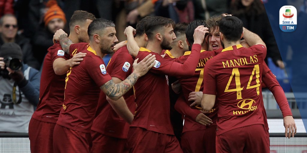 Triplice fischio all'Olimpico! La Roma batte il Torino!
Roma 3️⃣ - 2️⃣ Torino
#RomaTorino #SerieATIM