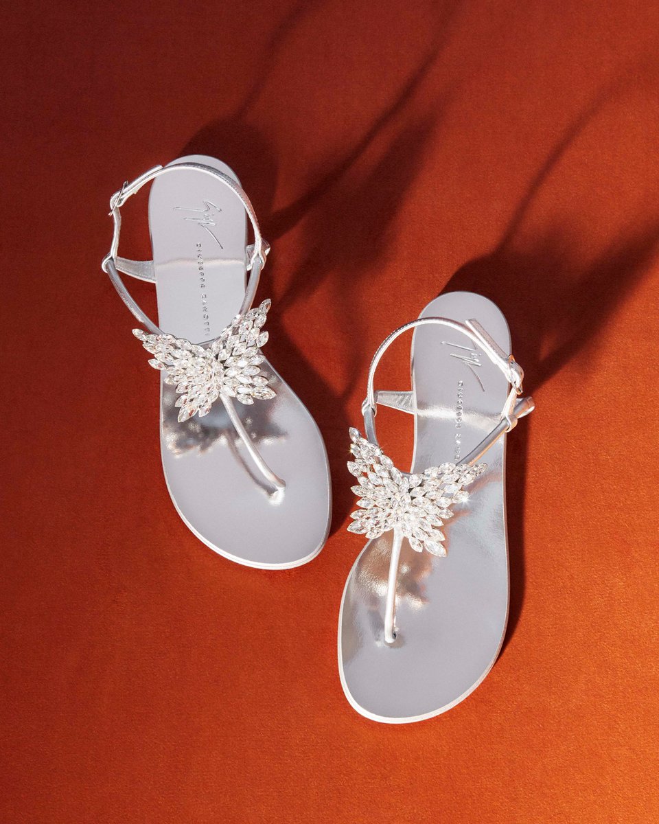 giuseppe zanotti butterfly sandals