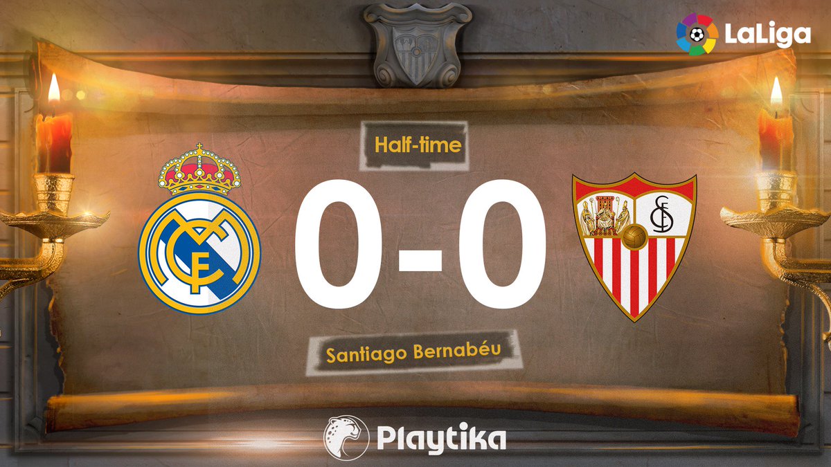 Sevilla Fc On Twitter Ht Realmadriden 0 0 Sevillafc A Solid