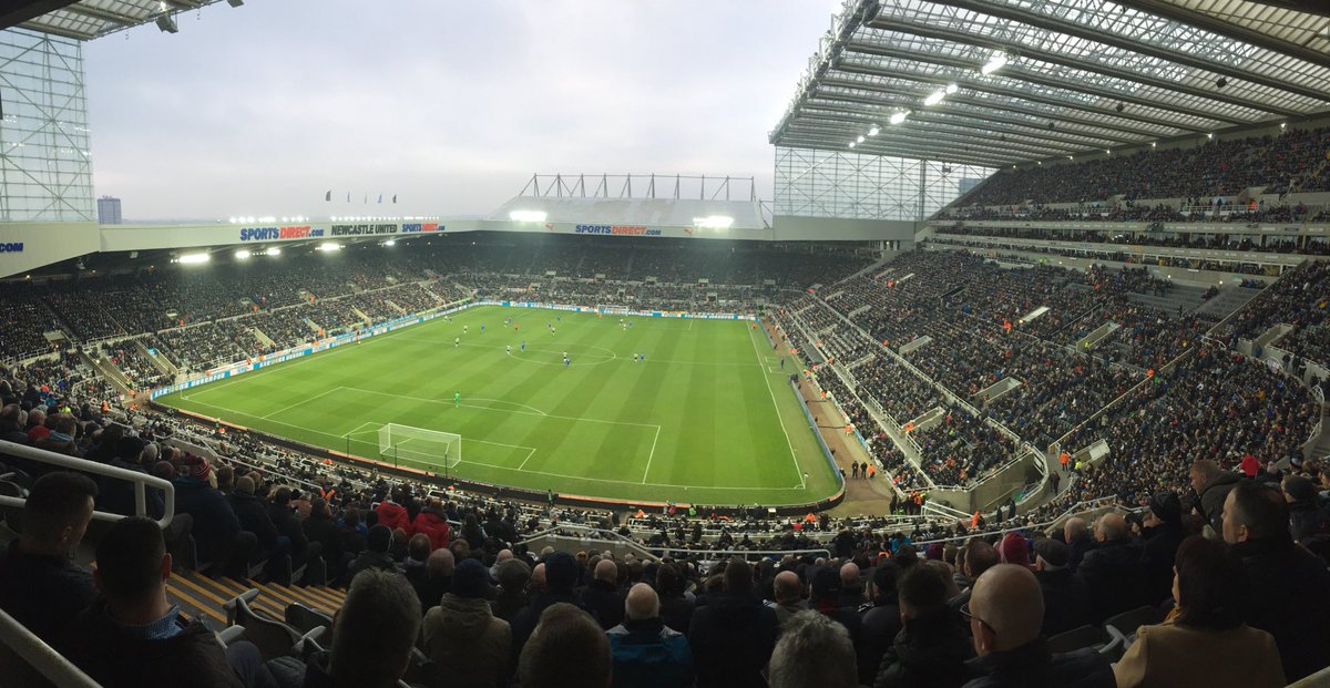 Thanks to ⁦<a href="/tricon333/">Tri Construction</a>⁩ for an entertaining match at ⁦<a href="/NUFC/">Newcastle United</a>⁩