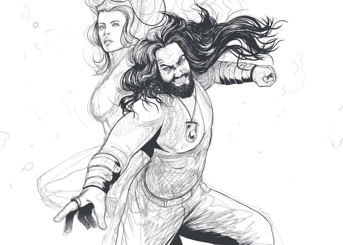 I was drawing this excited for #Aquaman, but they took it out of the cinemas too soon for MMFF ?? Now I'm unmotivated to finish it rip
#artph #wip 