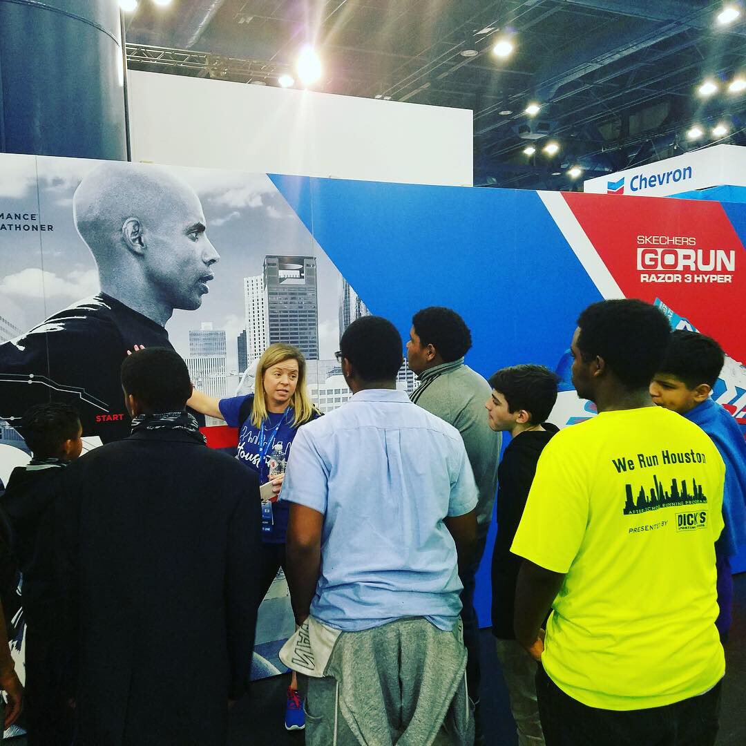 Yesterday the #MBKTeamUp youth were able to get an inside look on how <a href="/HoustonMarathon/">Houston Marathon</a> is pulled off each year.  Our team will be cheering for those running the 5k today and the marathon tomorrow! #HouMarathon | <a href="/MBKHouston/">My Brother's Keeper (MBK) Houston</a>