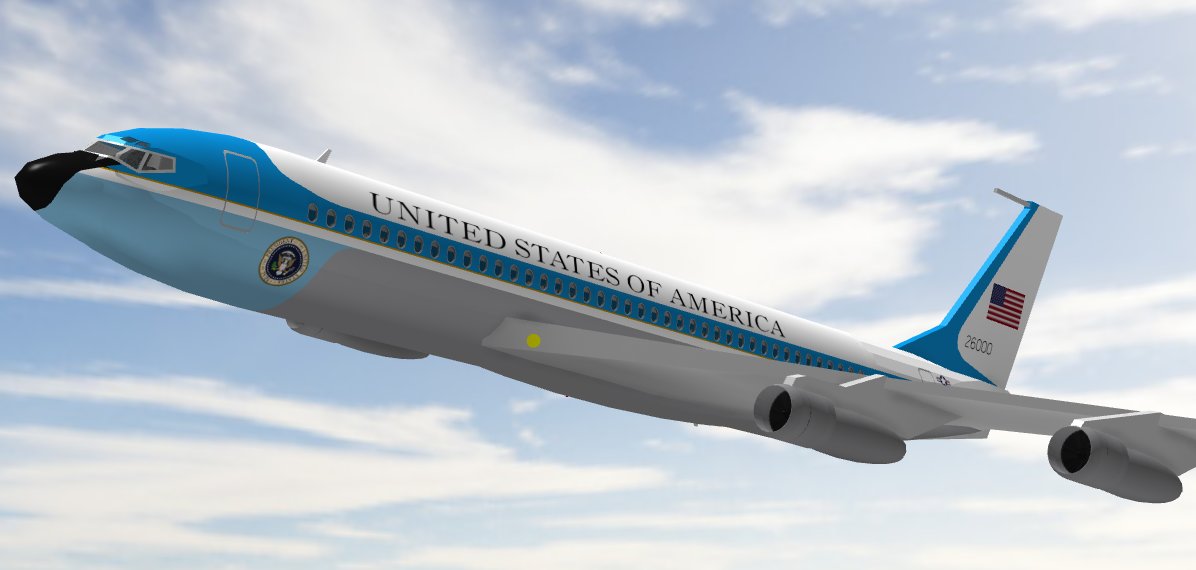 Scallbob22's tweet photo. Get ready to fly the POTUS in SFS! Coming soon. #B707 #SFSDev https://t.co/jaDBu3WrmL