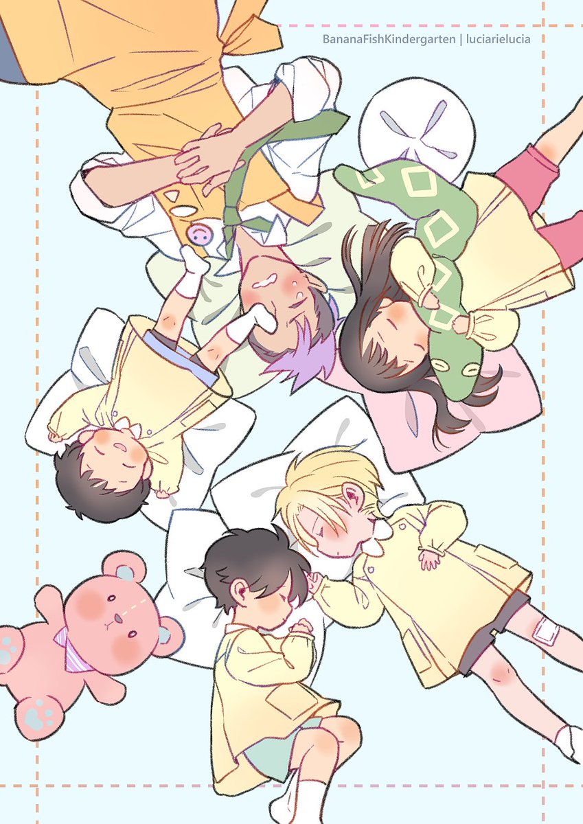 luciarielucia's tweet photo. Ash &amp; Eiji and some extras uwu More charas description on my IG post. I hope I did everyone justice💕 #BANANAFISH https://t.co/q2BDIFoh1U