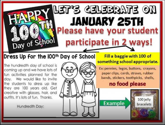 BMSkodiakbears's tweet photo. It's time for the 100th day of school!!  #WeAreBUSD @MrRohlfs_BES #BulldogPride https://t.co/0Mgv81b1Q1