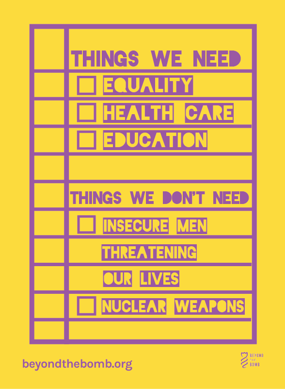 WinWithoutWar's tweet photo. #WeMarchFor the generations of women who have suffered from the nuclear system and for the unjust nuclear legacy their loved ones have inherited. https://t.co/L4wYQ4VKGl