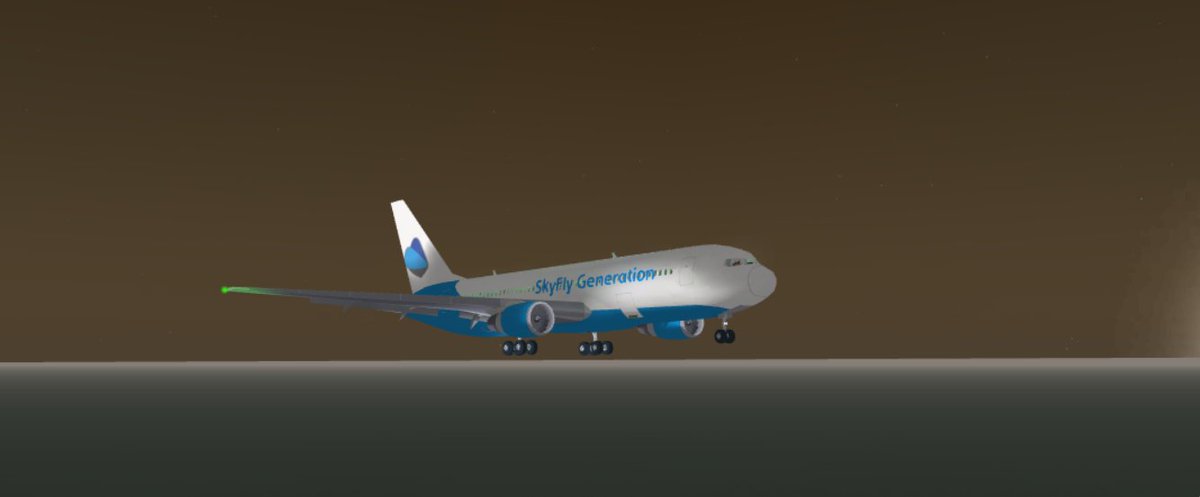 official_skyfly's tweet photo. The innuagural B767-200 flight ended with an insane success! This was also one of the biggest flight in SkyFly Generation. Thank you for al the support and we hope to see you on board our next flights. :D https://t.co/EY023lw8fT