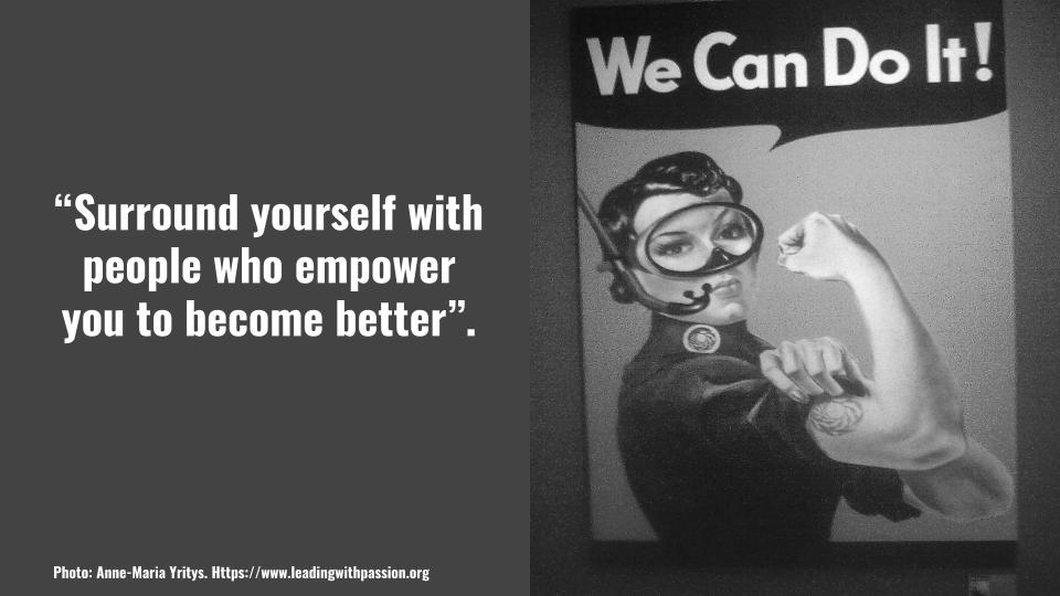 Why surrounding yourself with people who empower you to improve yourself is important: http://bit.ly/EMPOWERMENT888
#feminism #metoo
