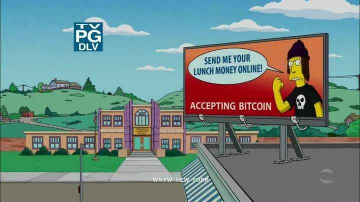 Fatc4tCrypto's tweet photo. Well I'll be damned. Even the Simpsons know that mass adoption is coming. If only the Governments could get them selves together. #Crypto #cryptocurrencynews #Simpsons #bitcoin #Litecoin #Dash https://t.co/8GqoaswqLp