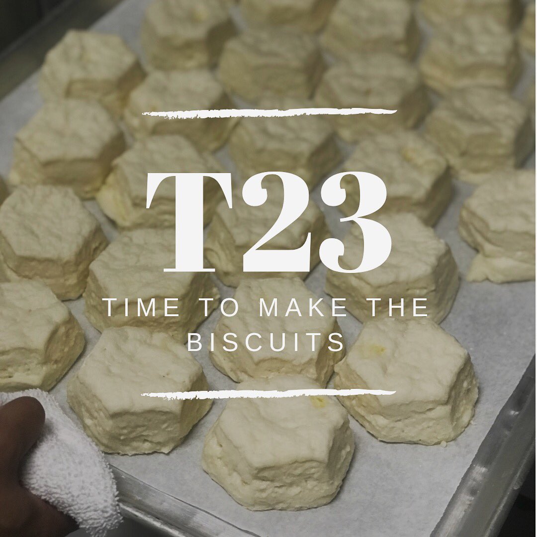 Table23Tally's tweet photo. Keep Calm and Eat Biscuits!  Sunday Brunch Prep Starts Today!  #table23tally #tallahassee #sundaybrunch #biscuits #food #foodie #baker #ihearttally #eatlocal https://t.co/EGeggTCuOw