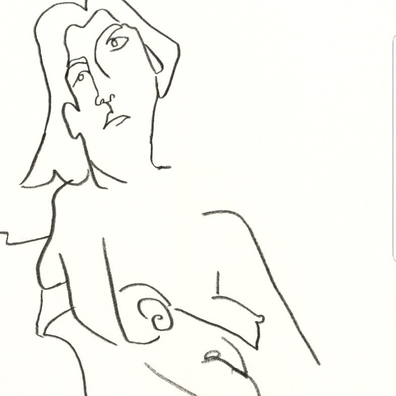 sallyfirino's tweet image. This week I went life drawing at @studio53space with 16 students...it&apos;s been a while. Really enjoyed it..did a few sketches myself...

#Lifedrawing #artteacher #lifedrawingclasses #linedrawing