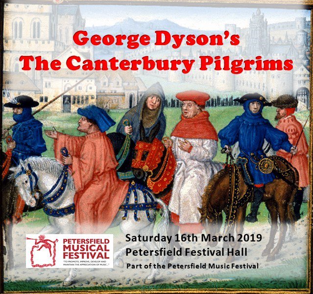 We're in the last few weeks of rehearsals for the multi-choir performance of George Dyson's The Canterbury Pilgrims at the Petersfield Festival. Friends of the Festival can book now. The public can book from 4th February. Here's the website: ticketsource.co.uk/petersfieldmus…