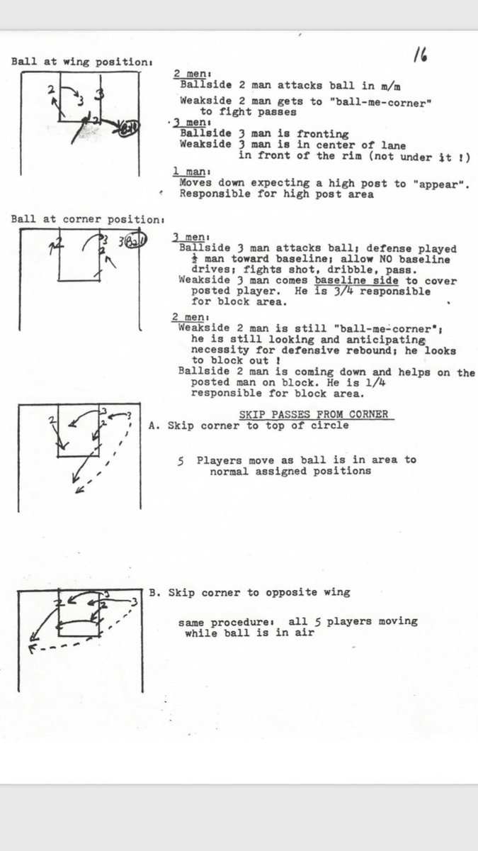 LeggettCoach's tweet photo. 1-2-2 ZONE W/ UNUSUAL EXCHANGE. Main Purpose of the 1-2-2 Zone. A. Get Fastbreak started. B. Opponents lower % shots. C. Keep ball out of post area. D. Disrupt opponents offensive Rhythm. E. Create Turnovers. F. Rebound. G. Vary Defense. H. Protect players in foul trouble. https://t.co/FBrRCQypGH