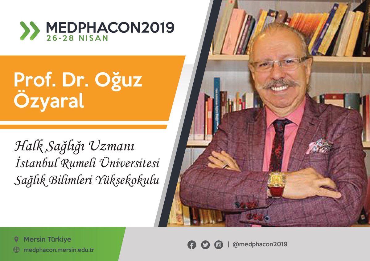 Medphacon2019’da Prof. Dr. Oğuz Özyaral bizlerle ✨