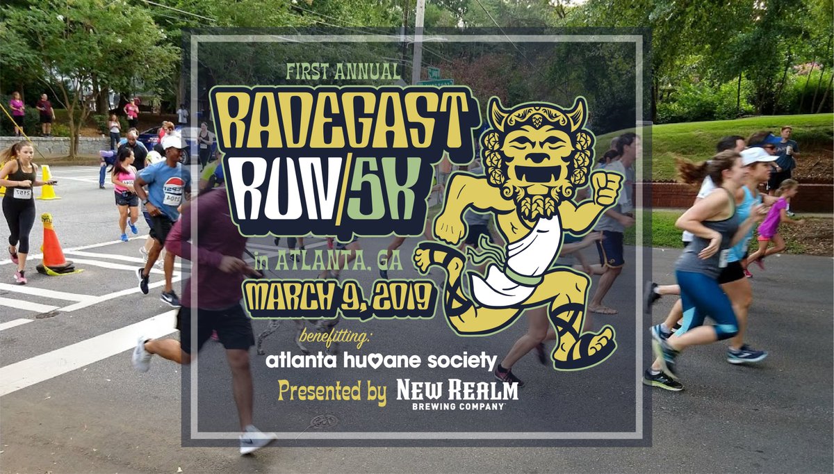 New Realm Brewing (@newrealmbrewing) on Twitter photo Introducing our 1st Annual #RadegastRun 5k benefitting <a href="/AtlantaHumane/">Atlanta Humane</a>! USATF certified & chip timed, it's perfect for 1st timers, competitive runners & beer lovers alike. 1 Free beer at our post race party (21+ of course)!
Sign up before it sells out:
active.com/atlanta-ga/run… Introducing our 1st Annual #RadegastRun 5k benefitting <a href="/AtlantaHumane/">Atlanta Humane</a>! USATF certified & chip timed, it's perfect for 1st timers, competitive runners & beer lovers alike. 1 Free beer at our post race party (21+ of course)!
Sign up before it sells out:
active.com/atlanta-ga/run…