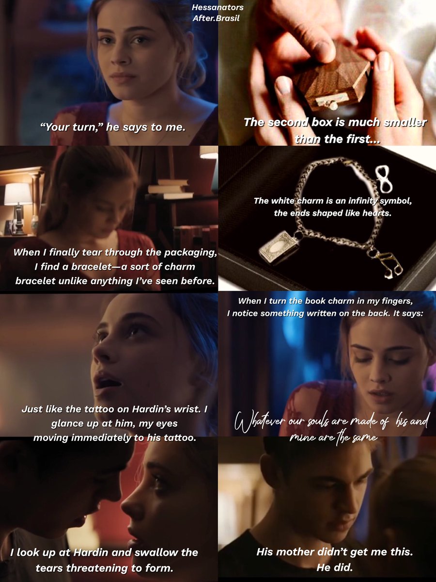 𝔸𝕗𝕥𝕖𝕣 𝕎𝕒𝕥𝕥𝕡𝕒𝕕 ℚ𝕦𝕠𝕥𝕖𝕤 on Instagram: “Meaningful Bracelet  from Hardin to Tessa🤍 . . . #after #af… | Wattpad quotes, Meaningful  bracelet, After movie