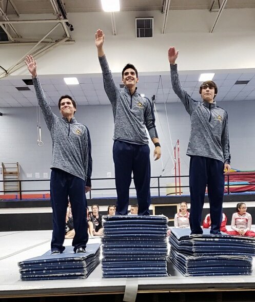 EHS_Gymnastics's tweet photo. A Great Friday Night for Gymnastics !

Congratulations to both boys and girls teams for finishing in 1st Place. 

Always Compete To Win !

#AC2W
#GoTroop
#TrooperNation 
#THEDISTRICT 

@EastwoodHQ | @EastwoodSports 
@YsletaISD | @EastwoodTrooper https://t.co/N56reSnNwk