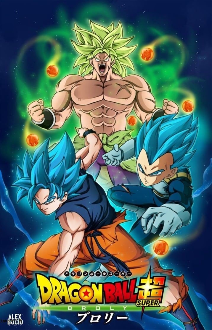 Dvd Dragon Ball Super - Broly O Filme Dublado