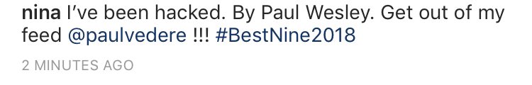 Nina’s best nines of 2018, most of them featuring Paul. Again... 😂 I love their friendship. Hopefully we’ll see more of them together in 2019! Love that caption too. 😂 #NinaDobrev #PaulWesley #Dobsley #Stelena #2018BestNine