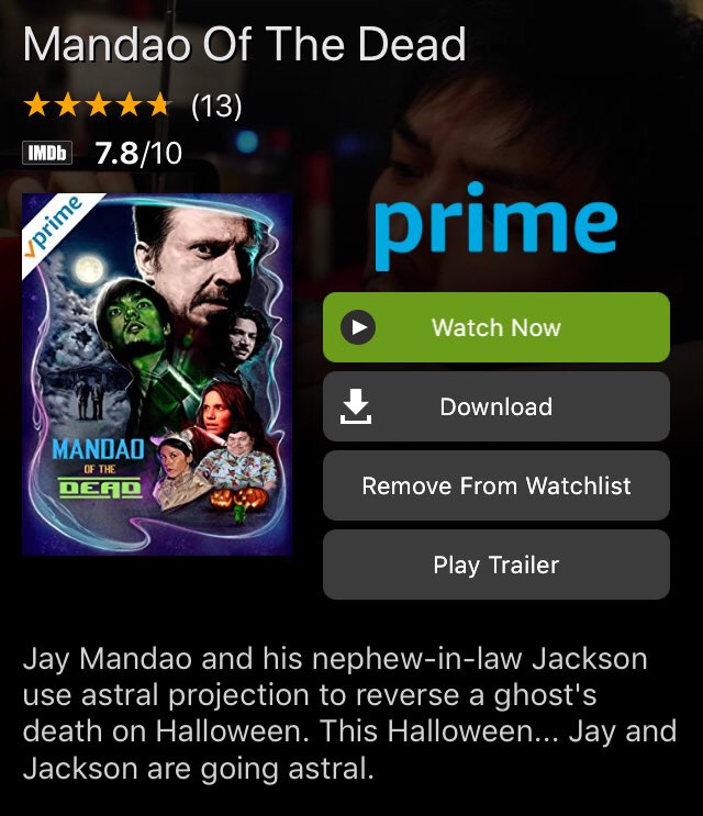 OddNMacabre's tweet photo. [ 1/19 ] > JOIN in for a SPECIAL NIGHT to Watch&amp;Tweet @MandaoMovie’s #MandaoOfTheDead @ 9pm est with some of the folks who made it!!! 

> than @ 10:20pm get ready for #DeadPit

> both of these #horror flicks are streaming on Prime &amp; tweet using the hashtag #FrightClub https://t.co/R0mdOcAqda