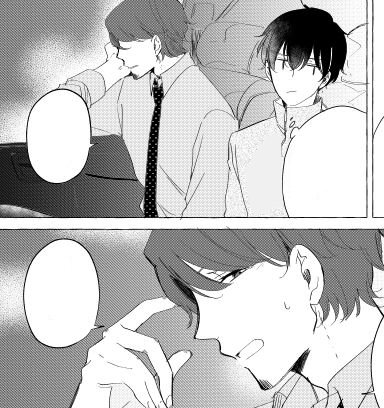 またオメプロさんで試し読みが上がると思うのですが、今月のオメプロ5巻からいよいよこの二人の話に突入しました。松尾を叱咤激…叱咤する回です
また当日お知らせにあがります!