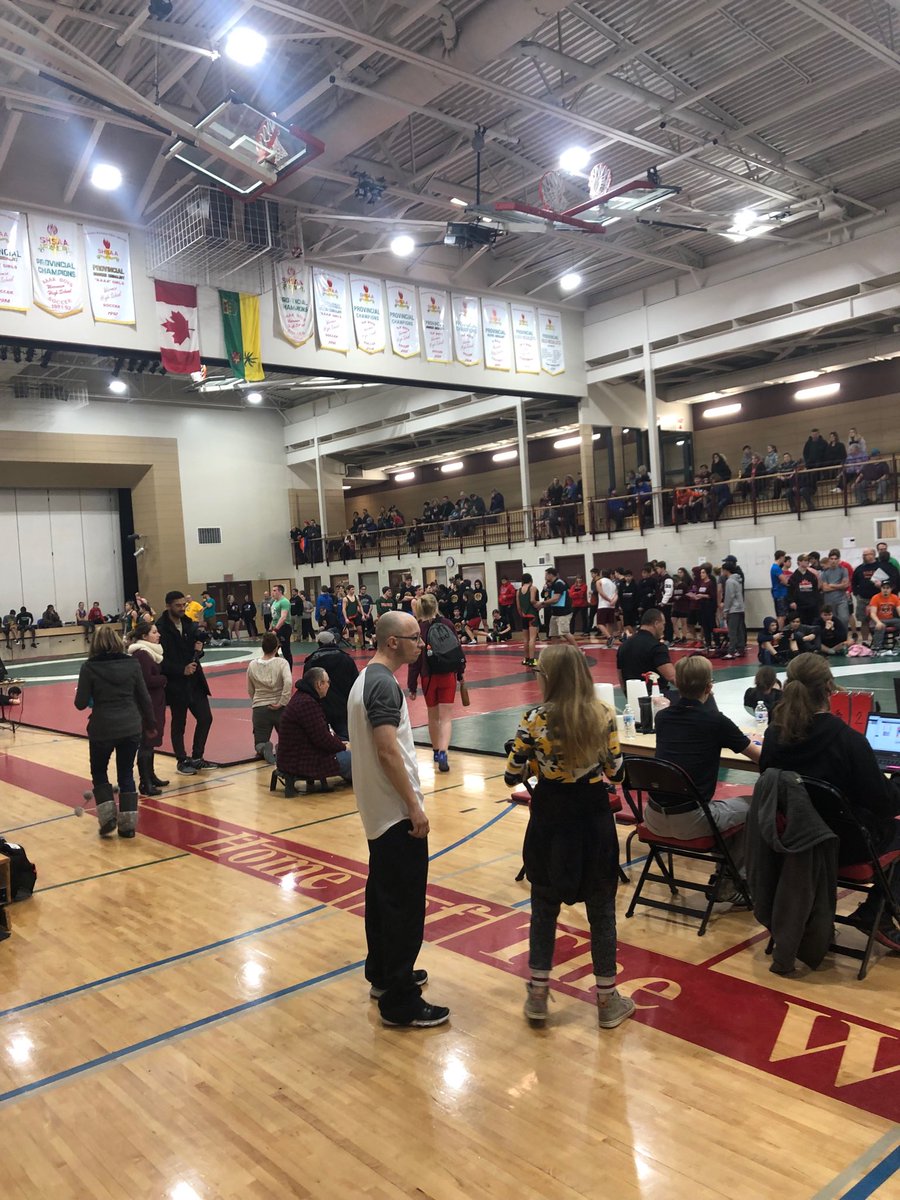 Wrestling at Warman High School and Sr Girls Basketball at the Legends all day. Another busy weekend where students are making positive memories of their high school experience. #relationships #pssdmpsc #engaged #SHSAA #Educationthroughsport #wrestling #Basketball #Warman #WHS