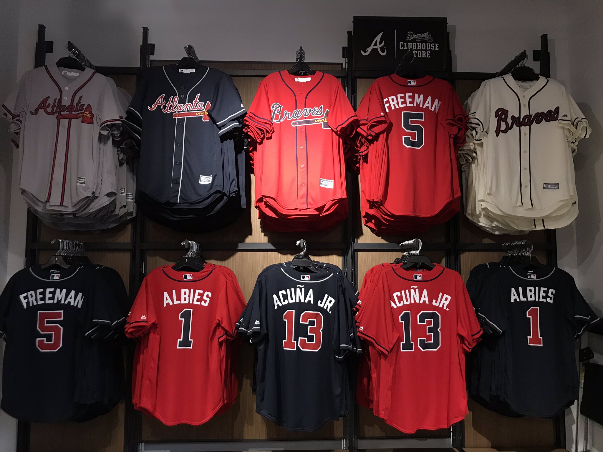 Braves Retail on X: 🚨NEW 2019 @Braves Jerseys are now available at the @ Braves Clubhouse Store! 🚨  / X