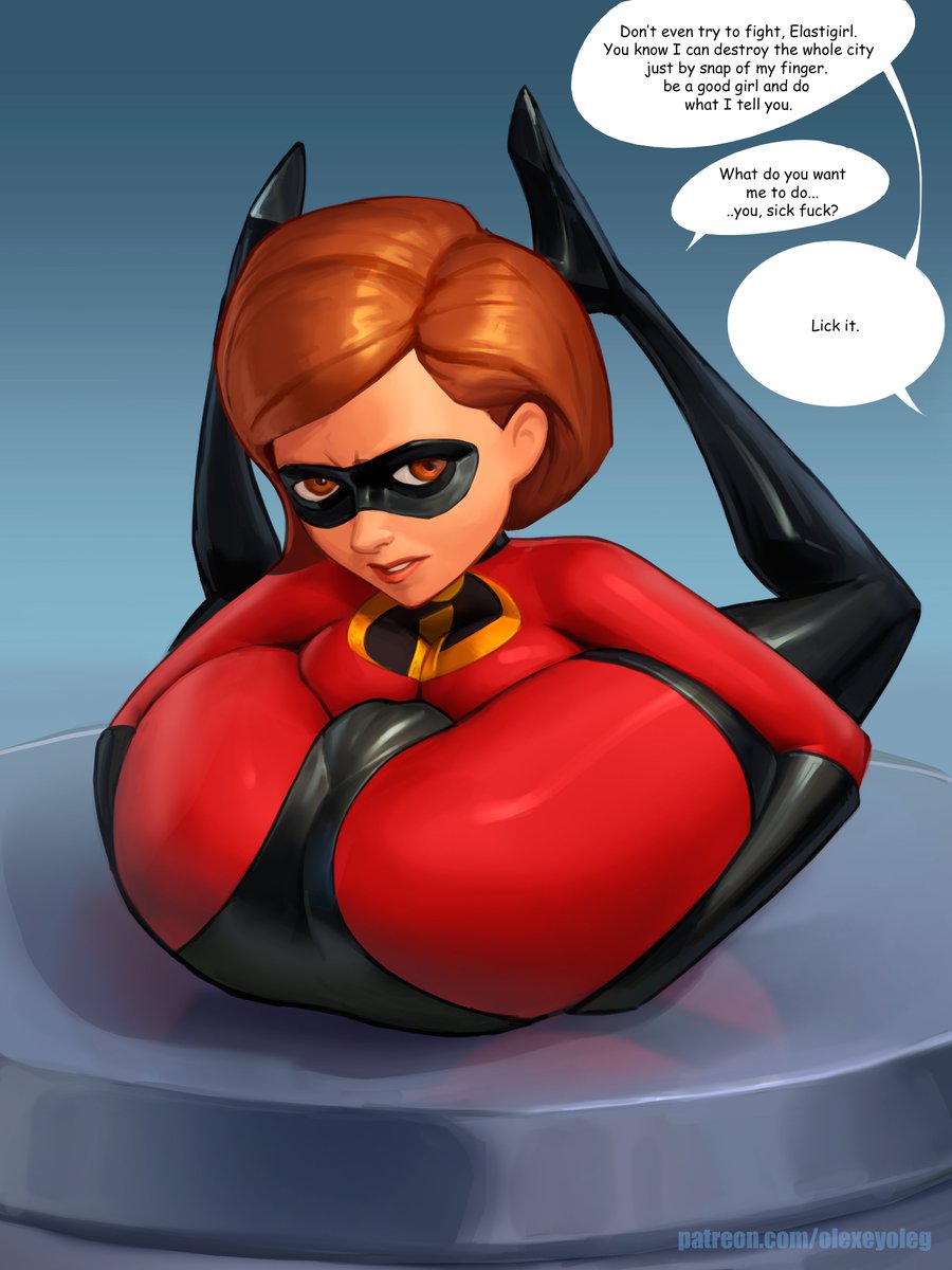 I already post 2 stages of Elastigirl, the next stage I will pose when I ha...