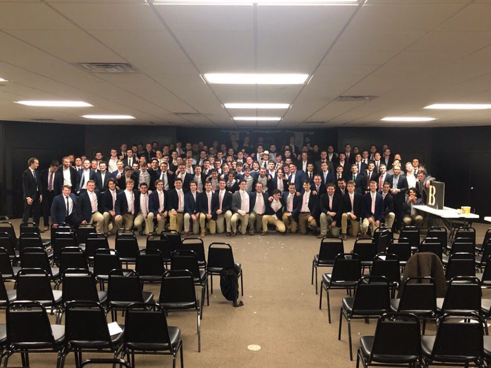 Last night we had the pleasure of initiating 40 more young men into our chapter. Congratulations to all of our newly initiated members!