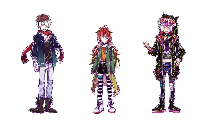 深夜にこっそり…

囚われの館キャラの全身ビジュアル公開じゃ…

#スタジオわさび公式 #囚われの館 