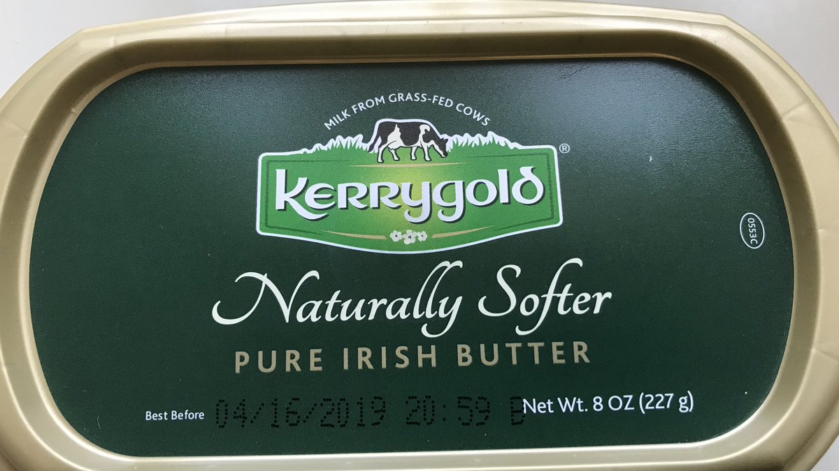 America’s No. 1 imported butter, <a href="/KerrygoldIRL/">Kerrygold Ireland</a>. <a href="/Bordbia/">Bord Bia - The Irish Food Board</a>. A great Irish export success.