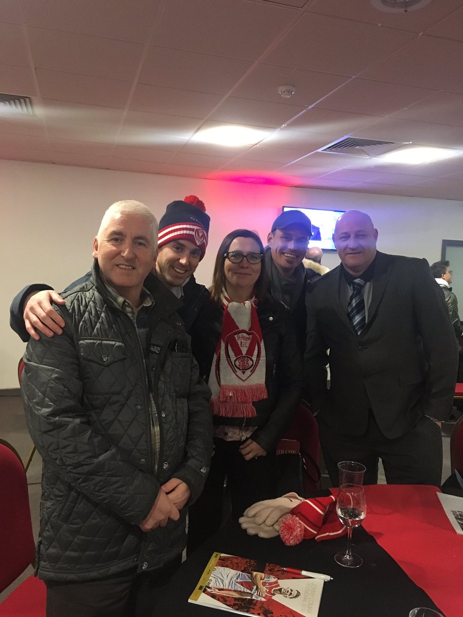 TRU Saints fans braved the cold to support Jonny Lomax Testimonial <a href="/lomax_1990/">Jonny Lomax</a>