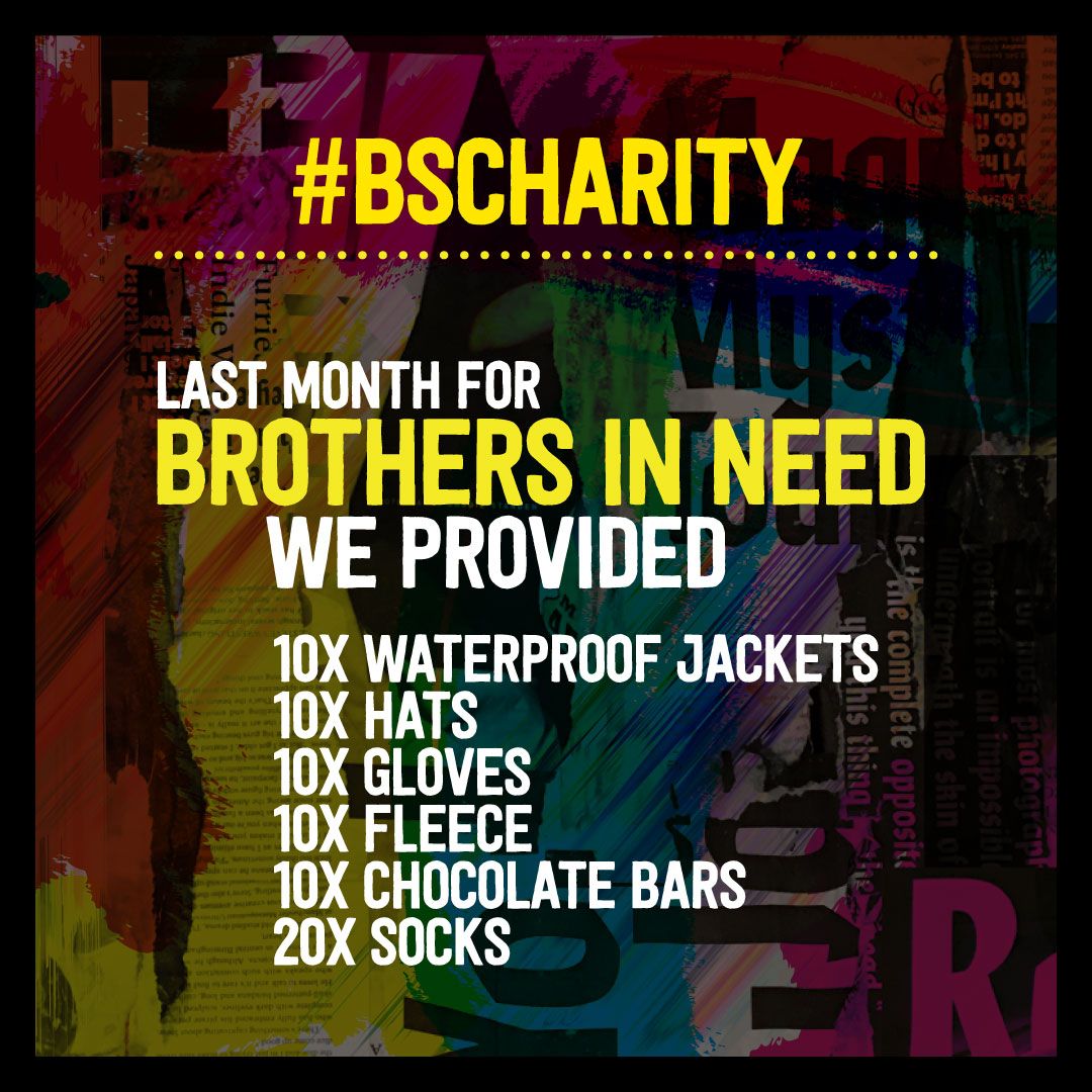 Beard_Spunk's tweet image. #BSCharity
At the heart of our business are those brothers in need. We offer support through fundraising campaigns, donations and giving our time.
You can take part by purchasing our selected oils which of 10% goes to support the homeless. Go to beardspunk.com