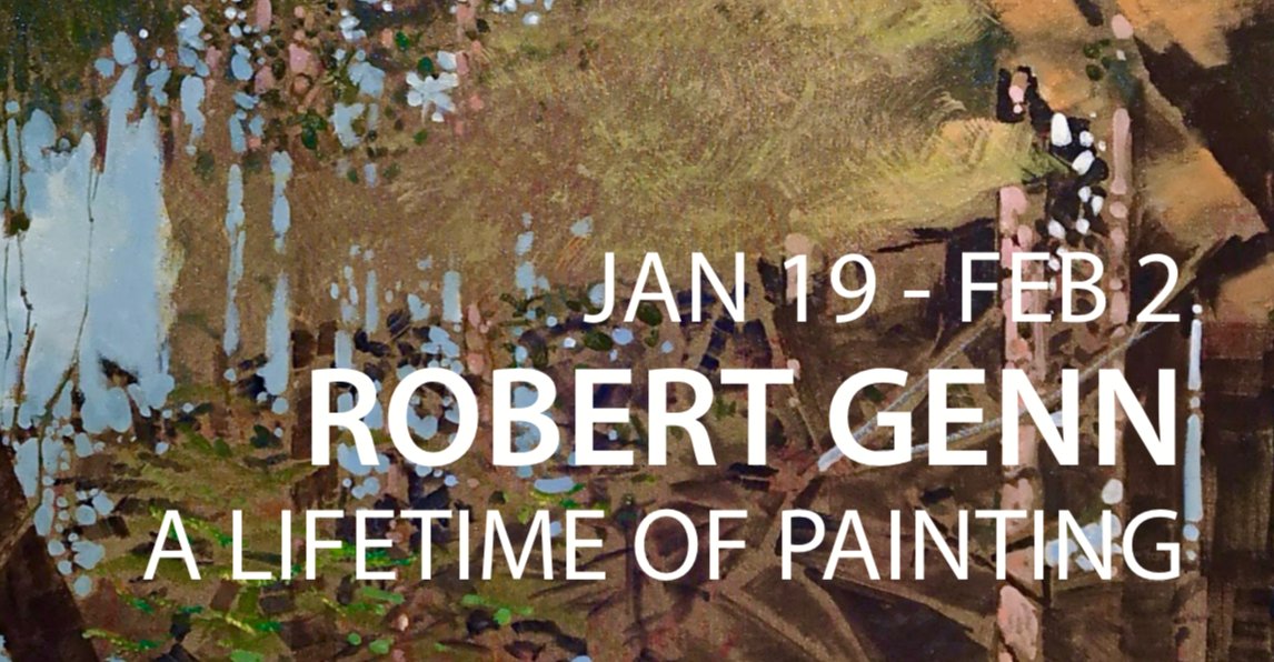 MadronaGallery's tweet photo. Join us TODAY for the opening of a major retrospective of Robert Genn's paintings from the late 1960s-2000s. The opening is from 1-4pm, we hope to see you there! https://t.co/35lB7Qbyv1