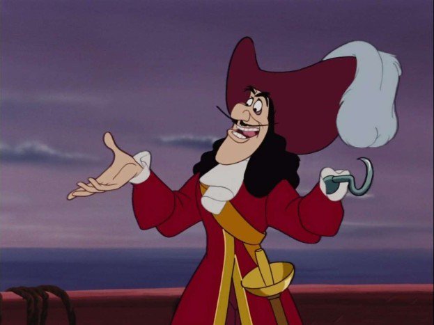 CAPTAIN HOOK (Peter Pan)Redeemable: Single-minded revenge fantasy about a brat who literally dismembered him. He kinda has a point and could've gone down a better path. Still not too far gone.Does He Fuck: Only with Mr. Starkey, much to Smee's disappointment.