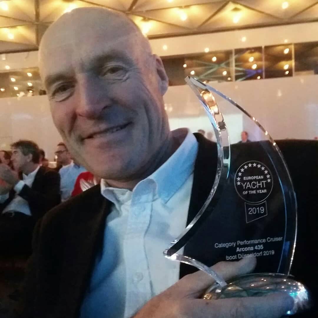 Arcona 435 wins Performance Cruiser in European Yacht of the Year 2019!!!!! @ Düsseldorf, Germany. #ArconaYachts #Awardwinner #Arcona435 #boot19