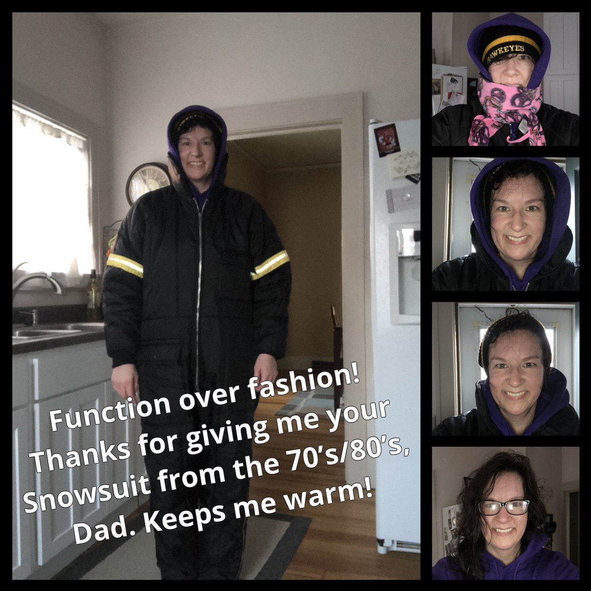 NTMsJohnson's tweet image. Shoveling (not snow blowing) snow is so much fun...said no one ...EVER! #functionoverfashion #workoutdone