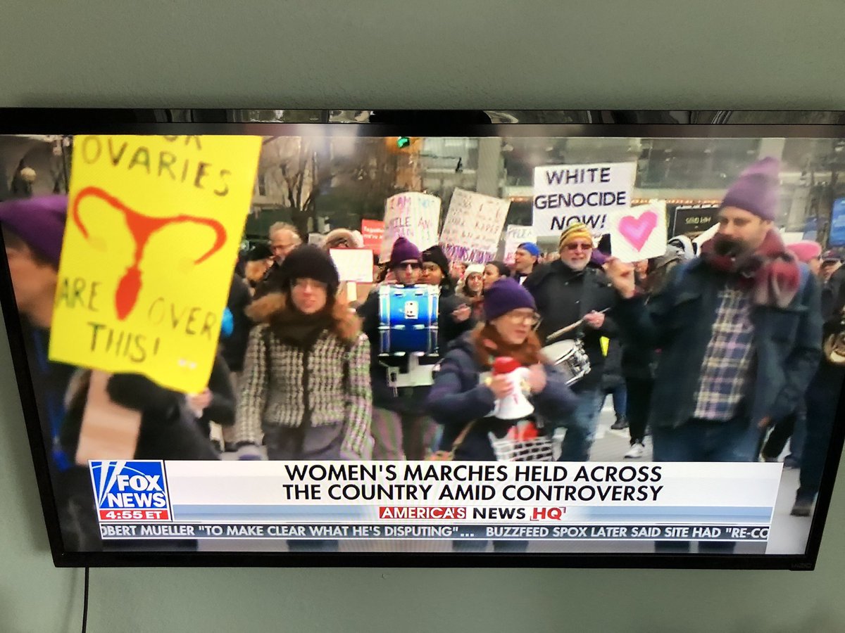 JeremyMyers43's tweet photo. @ScottAdamsSays Some of the very enthusiastic marchers could have hindered attendance as well. #WomensMarchNYC #WomensMarch2019 https://t.co/wAuOApaGA5
