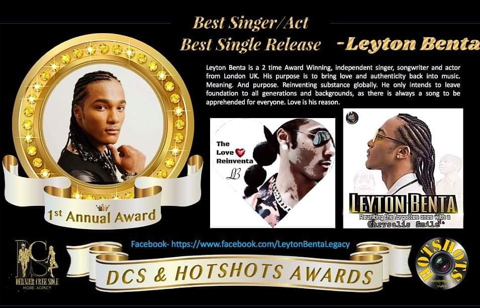 leytonblegacy's tweet photo. Humbled to have been #nominated for two #Awards! 
1 for - #BestSingerAct
2  - #Bestsinglerelease 
Voting begins on 27th Jan at #midnight 
Stay tuned for the voting link in order to place your votes.
Love you.
#TeamLB #Lovereinventa #LBLEGACY https://t.co/5iQCeqWv67
