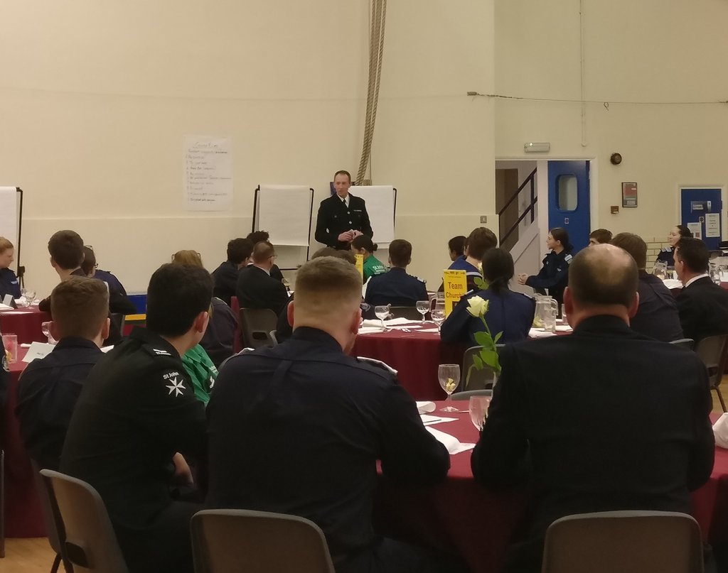 DAC John Shelsrove talking to cadets about his role model, Ernest Shackleton and his adaptability regarding his leadership styles #rolemodel #leadership #youngleaders #inspirational <a href="/LondonFire/">London Fire Brigade</a> <a href="/LFBFireCadets/">🚒 LFB Fire Cadets 🚒</a> @firecadetsuk