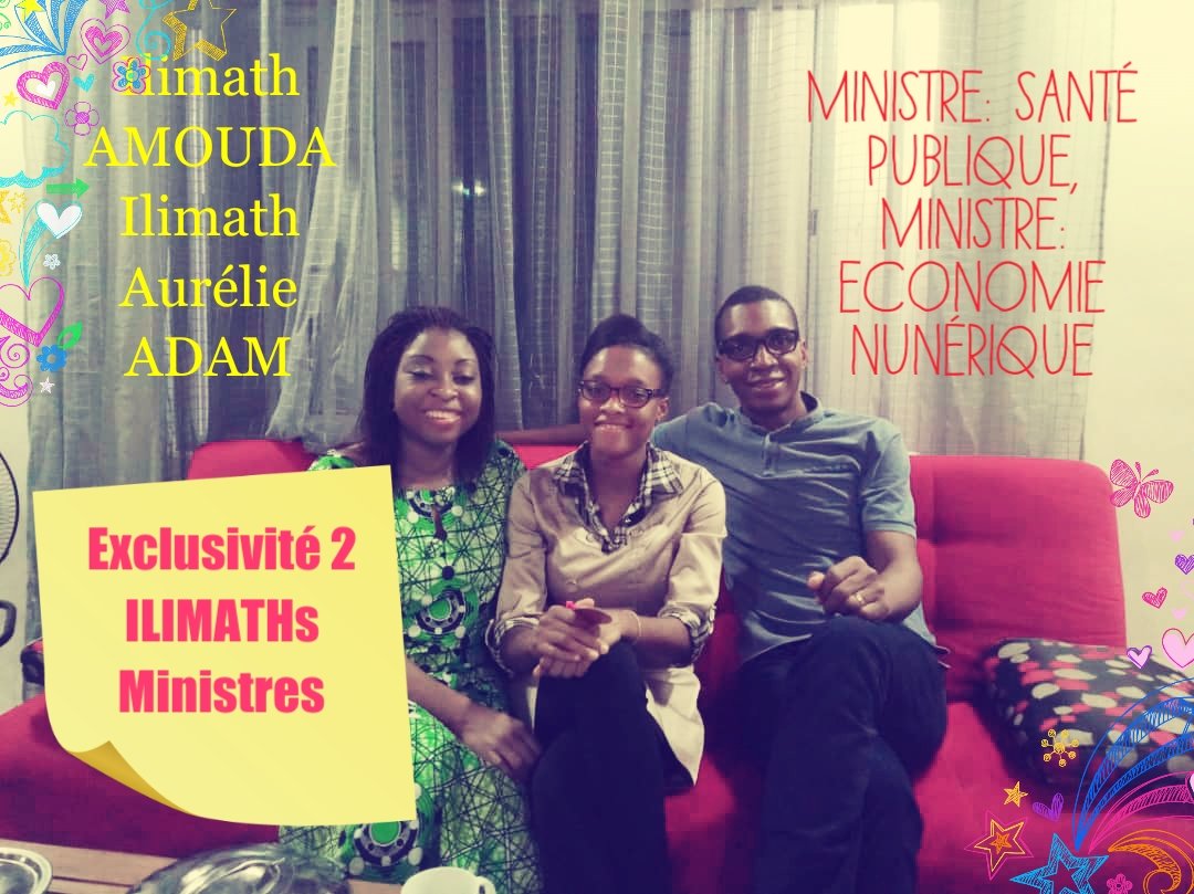Exclusitivé avec ma "maconi" Ministre de l'économie numérique <a href="/AurelieASZ/">Aurelie I. ADAM SOULE ZOUMAROU</a> 
Et la directrice de l'organisatio Mondiale de la Santé 
#Békégui_Bona
<a href="/IlimathA/">Ilimath Amouda</a> 
#Béninnumérique 
#citoyen229
#YCDIT229
<a href="/BYakoubou/">Bilal🔥🇧🇯</a>