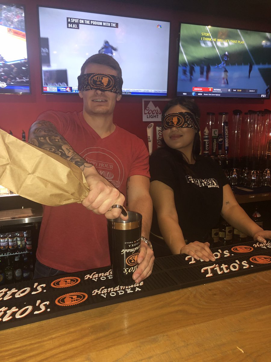 Only two more hours til we’re bringing BIRD BOX to Two Bucks!

Come in and take $2 mystery shots and get a free titos bandana with your shots!

The event will be from 8pm-Midnight. 
 
Let’s get Buck’d up ladies and gents!