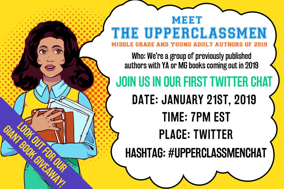 kitfrick's tweet photo. Did you know I have a new book coming in 2019? It's called 👁️All Eyes on Us,👁️ it's a YA thriller, &amp; it's coming out from @simonteen /McElderry in June! I'm excited to chat about it--and other post-debut things--with a bunch of other authors on Monday @ 7! #upperclassmenchat https://t.co/Ji87NHEMXo