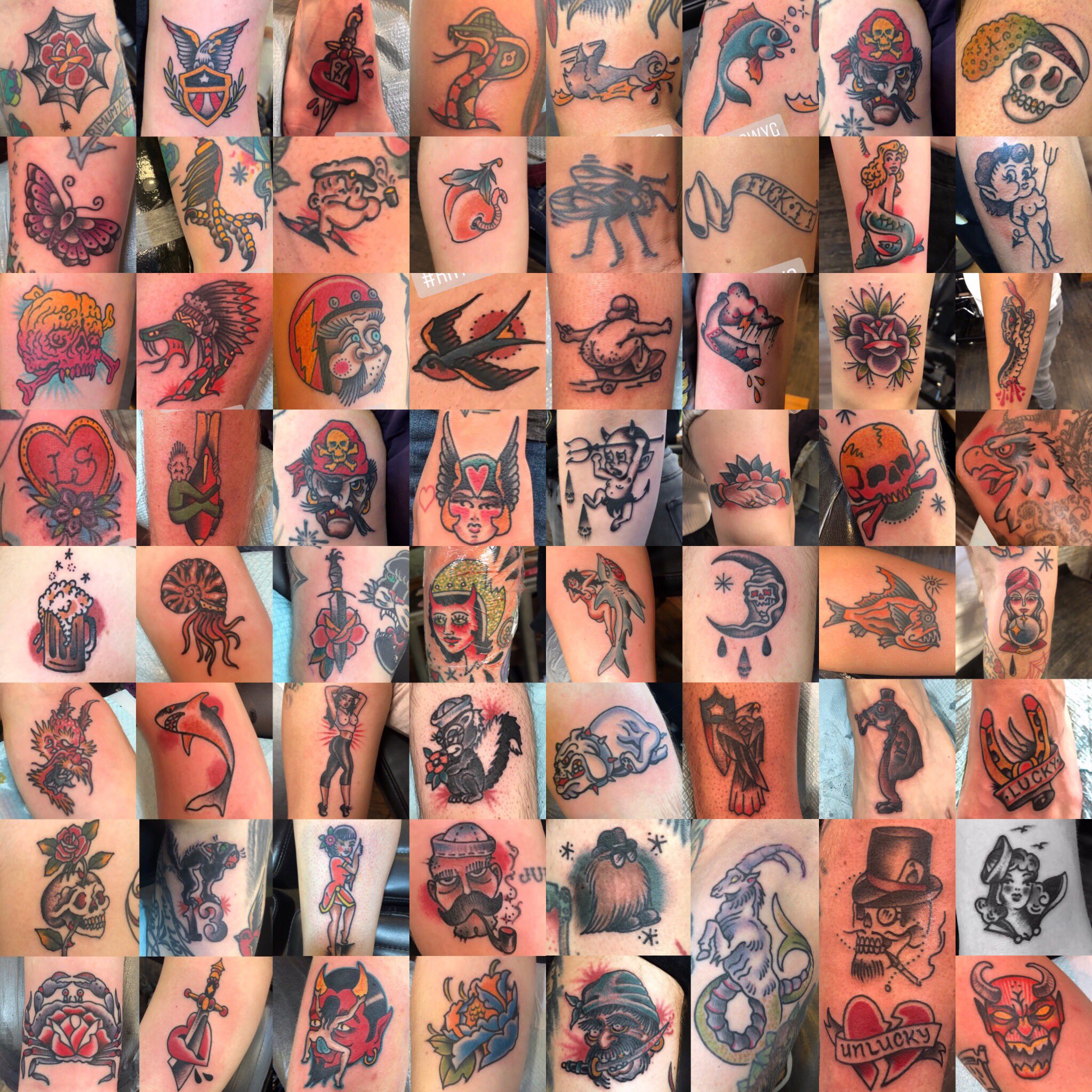 Kustom Hustle Tattoo on Twitter: "THANK YOU to all the people who have gotten a $60 Get What You Get gumball machine tattoo. We still have $60 designs available, as well as